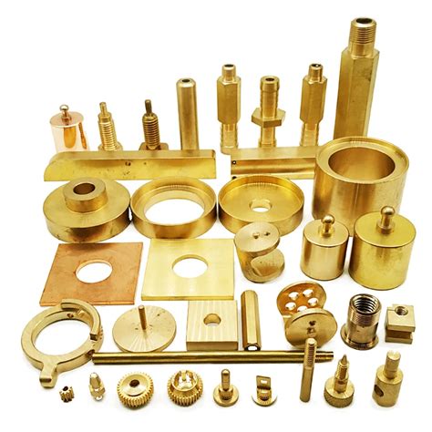 cnc machined brass forged parts factory|High.